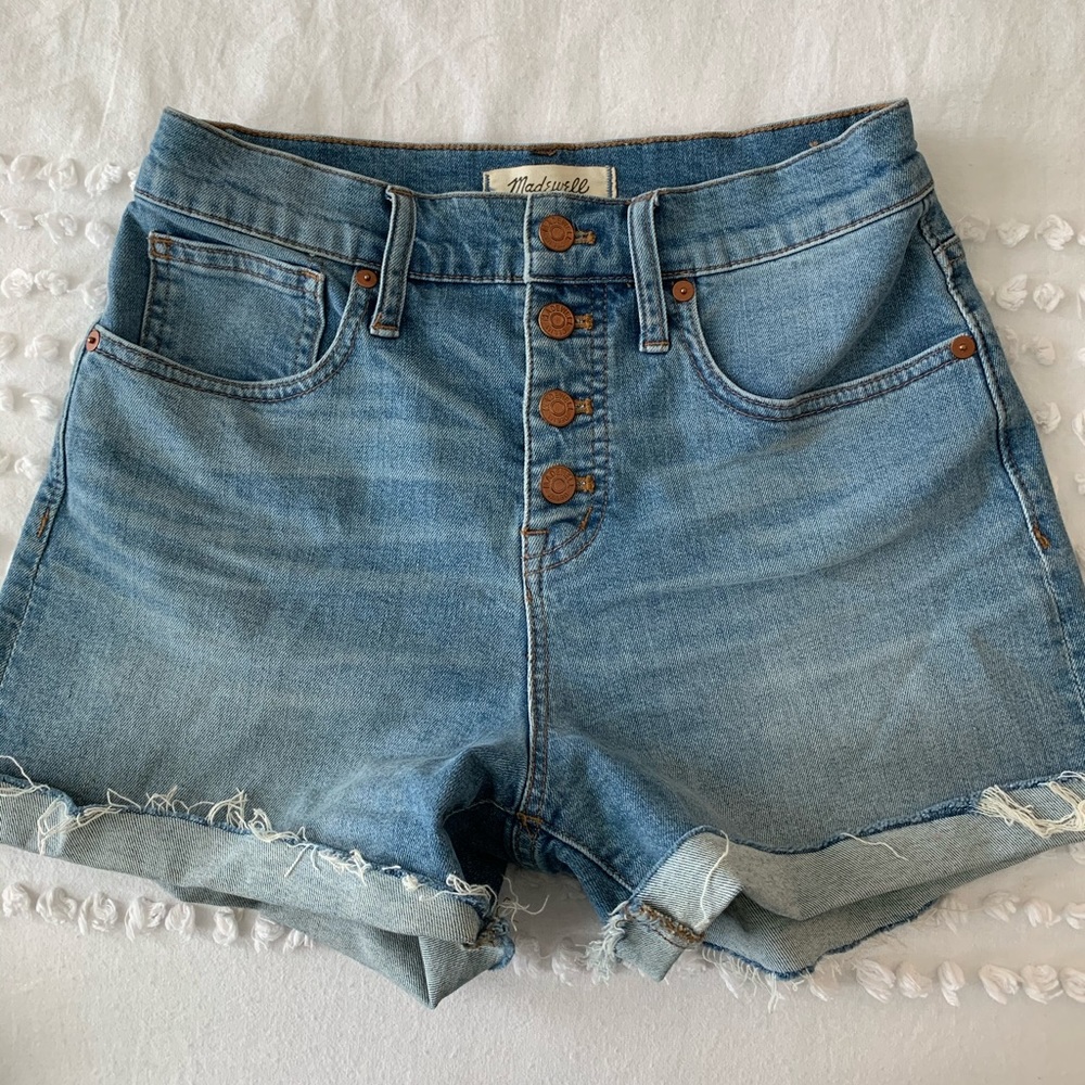 Madewell denim (high rise) shorts
